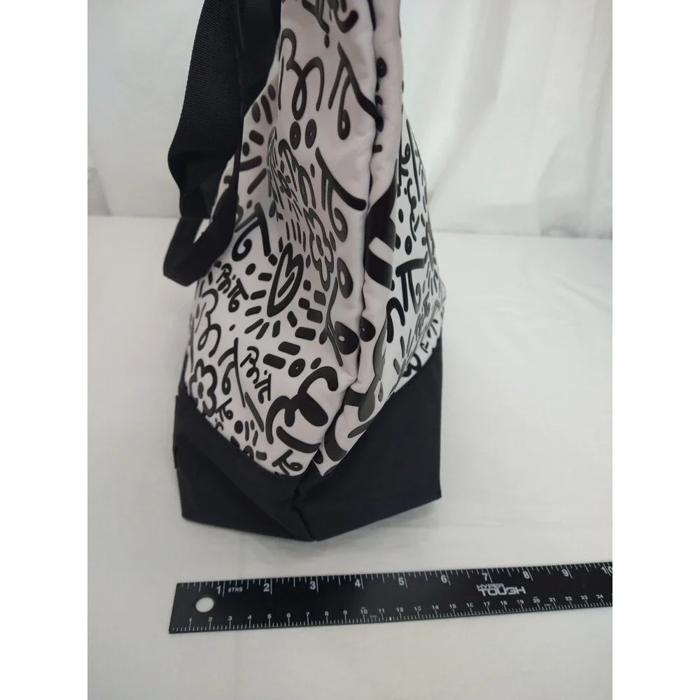 New With Tag Large Graffiti Black Britto Tote And Teddy Bear Coloring Book